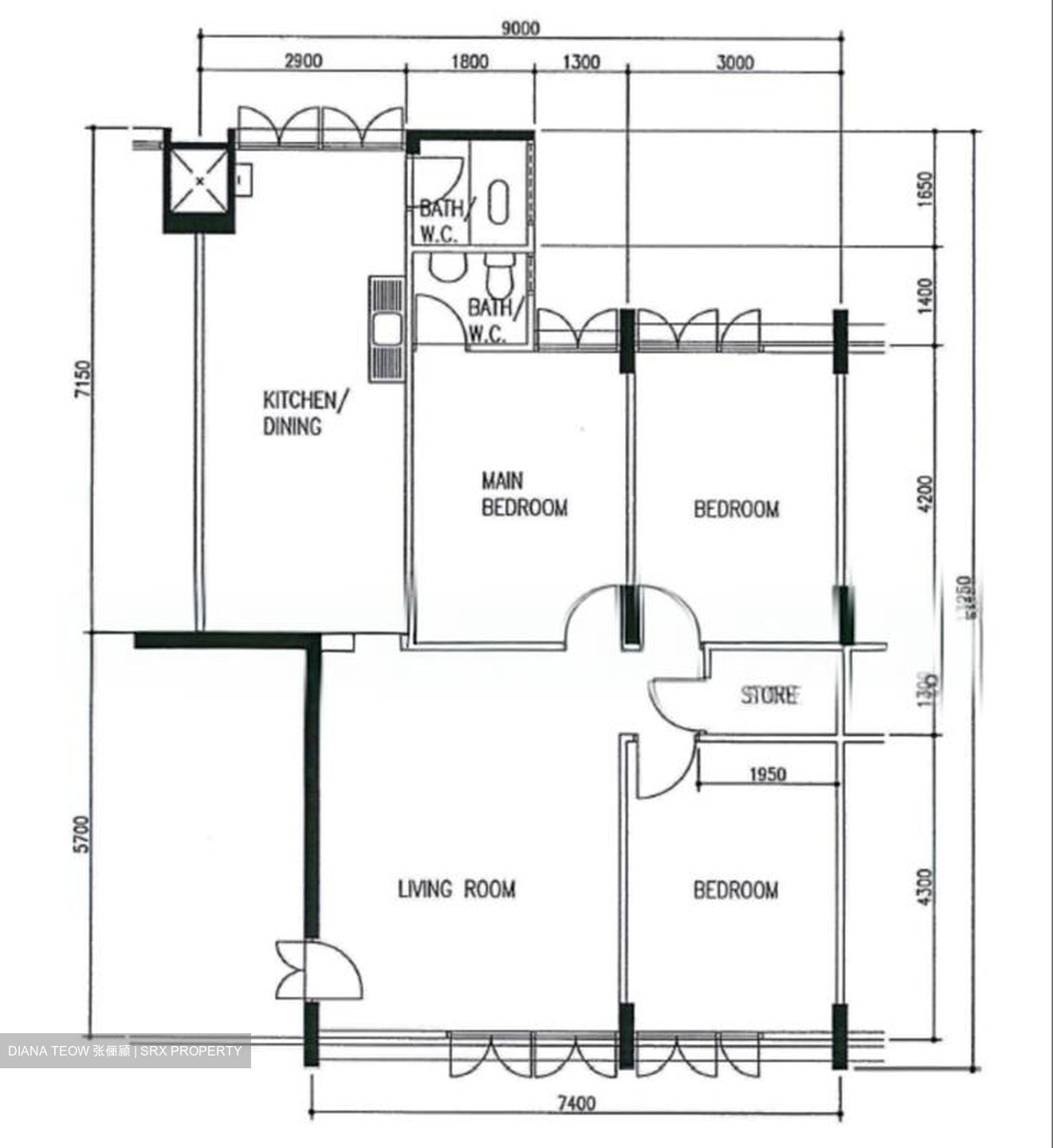 Blk 350 Clementi Avenue 2 (Clementi), HDB 4 Rooms #575089131